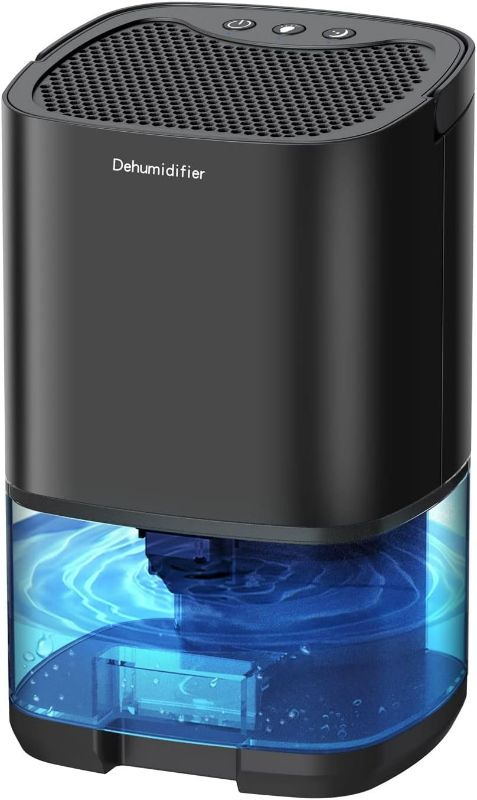 Photo 1 of Dehumidifiers,LAOVER Dehumidifiers for Home 35oz Dehumidifier for Bathroom 2500 Cubic Feet(280 sq ft) with Two Working Modes 7-color LED Light Quiet Dehumidifiers for Bedroom Small Portable Auto-Off Dehumidifier for Basement Closet RV Kitchen Garages