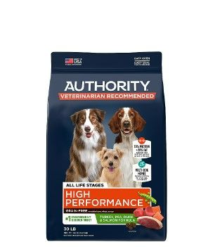 Photo 1 of Authority® Everyday Health High Performance All Life Stage Dry Dog Food - Turkey, Salmon & Duck