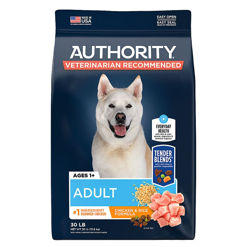 Photo 1 of Authority® Everyday Health Adult Dry Dog Food 30 Pound - Chicken And Rice