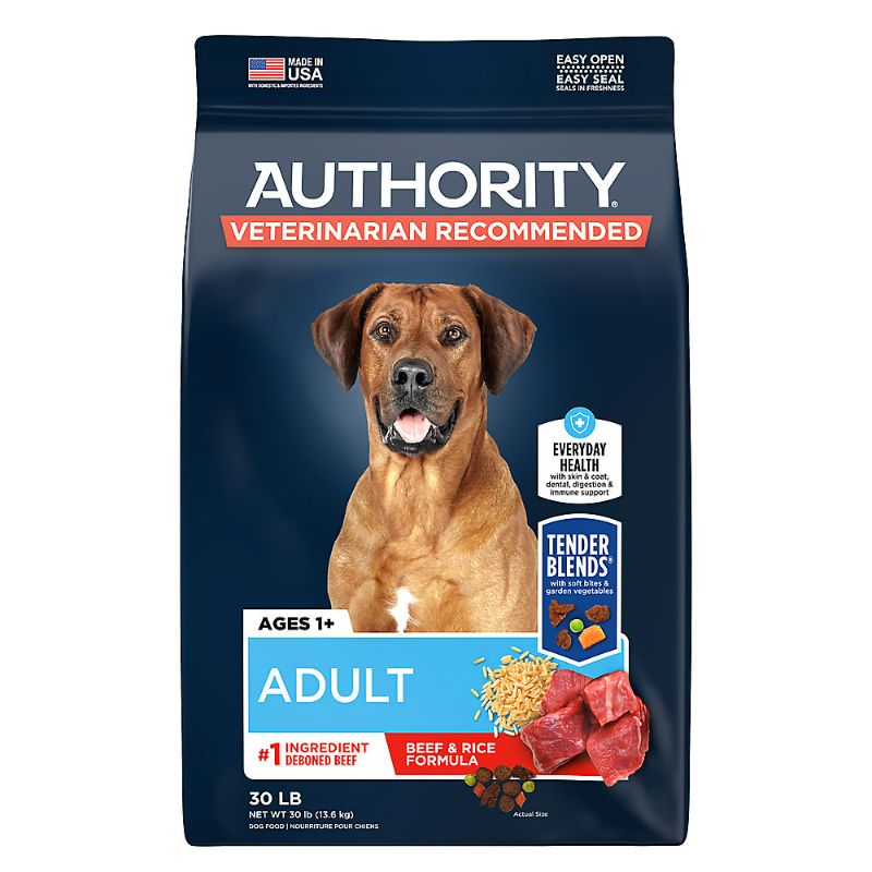 Photo 1 of Authority® Everyday Health Adult Dry Dog Food 30Lb - Beef And Rice 