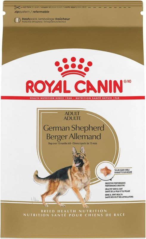 Photo 1 of Royal Canin German Shepherd Adult Dry Dog Food, 30 lb bag
