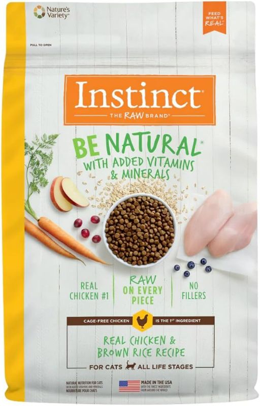Photo 1 of Instinct Be Natural Real Chicken & Brown Rice Recipe Natural Dry Dog Food, 25 lb. Bag