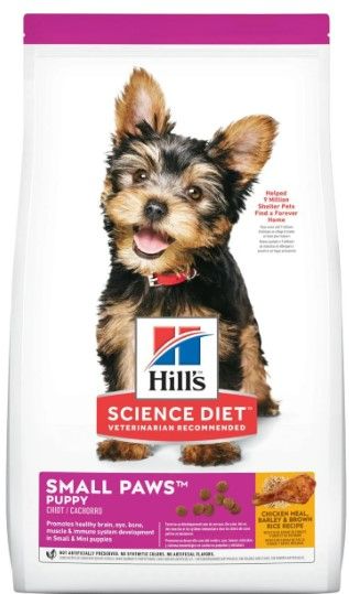 Photo 1 of Hill's Science Diet Small Paws Chicken Meal, Barley & Brown Rice Recipe Dry Puppy Food, 15.5 lbs.