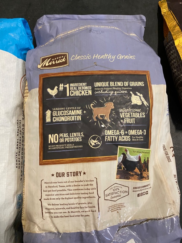Photo 3 of Merrick Classic Healthy Grains Puppy Recipe Dry Dog Food - 12 lb. Bag