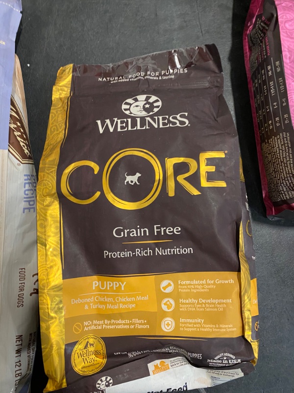 Photo 2 of Wellness CORE Natural Grain Free Dry Dog Food, Puppy, 4-Pound Bag