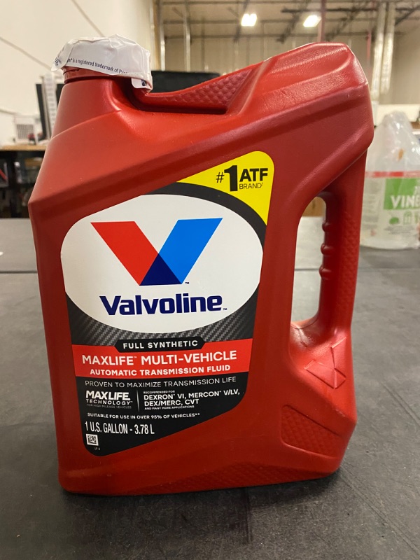 Photo 3 of Valvoline Multi-Vehicle (ATF) Full Synthetic Automatic Transmission Fluid 1 GA 127.8 Fl Oz  (1 Gallon) (Pack of 1)