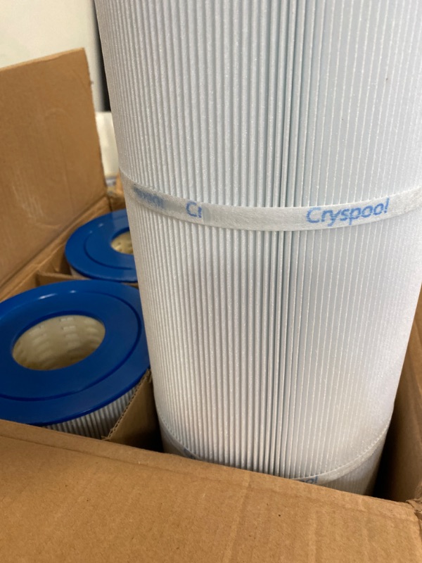 Photo 3 of Cryspool Pool Filter Compatible with CX580XRE, SwimClear C3025, C3030, PA81, Unicel C-7483, Filbur FC-1225, 4 Pack
