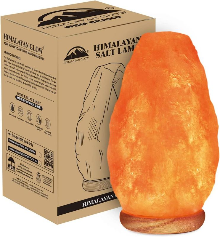 Photo 1 of Himalayan Glow Salt Lamp with Dimmer Switch 5-7 lbs
