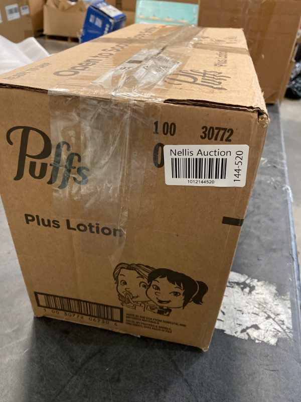 Photo 3 of Puffs Plus Lotion Facial Tissues, 8 Family Boxes, 124 Facial Tissues per Box (Packaging May Vary)
