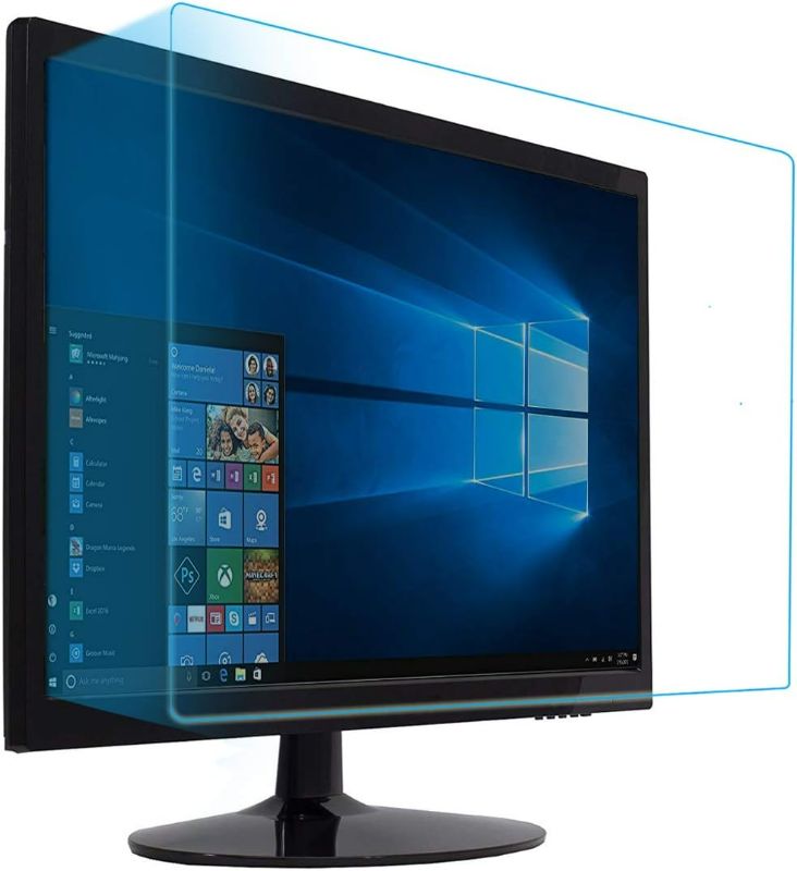 Photo 1 of 29" Anti Blue Light Anti Glare Screen Protector Fit Diagonal 29" Desktop Monitor 21:9 Widescreen, Reduce Glare Reflection and Eyes Strain, Help Sleep Better (26.5" W x 11.25" H)
