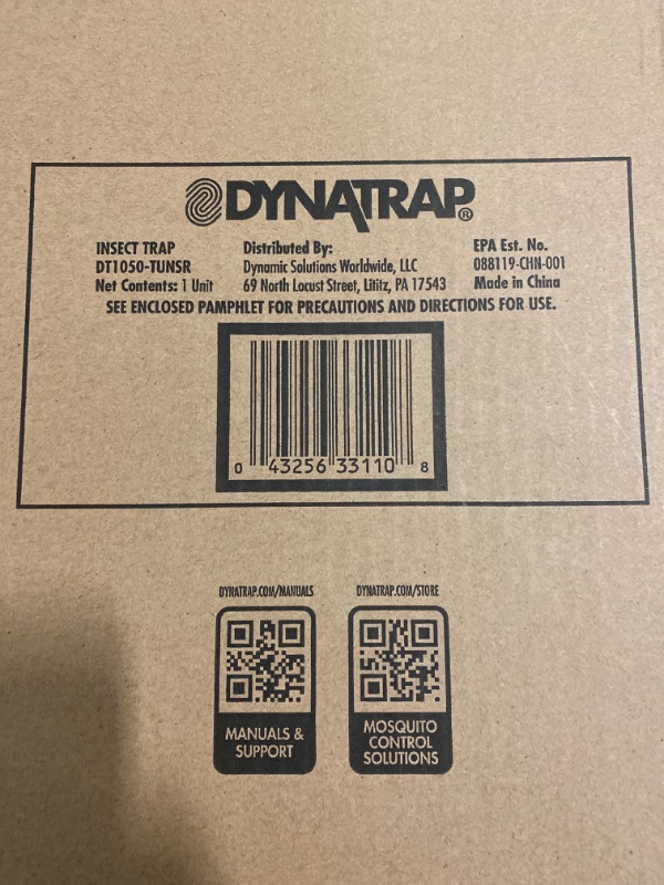 Photo 5 of DynaTrap DT2000XLP-TUNSR Large Mosquito & Flying Insect Trap – Kills Mosquitoes, Flies, Wasps, Gnats, & Other Flying Insects – Protects up to 1 Acre
