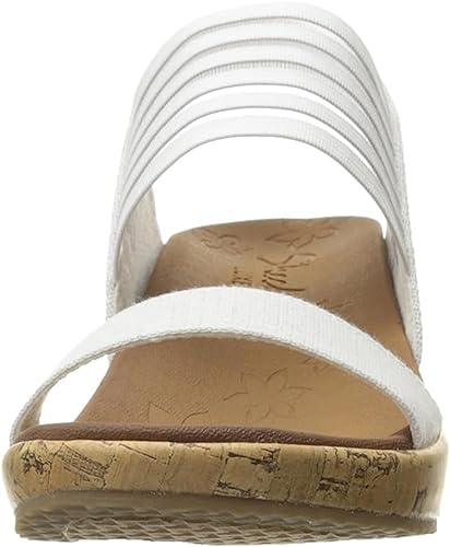 Photo 2 of Skechers Women's Beverlee Smitten Kitten Wedge Sandal- Size 8.5
