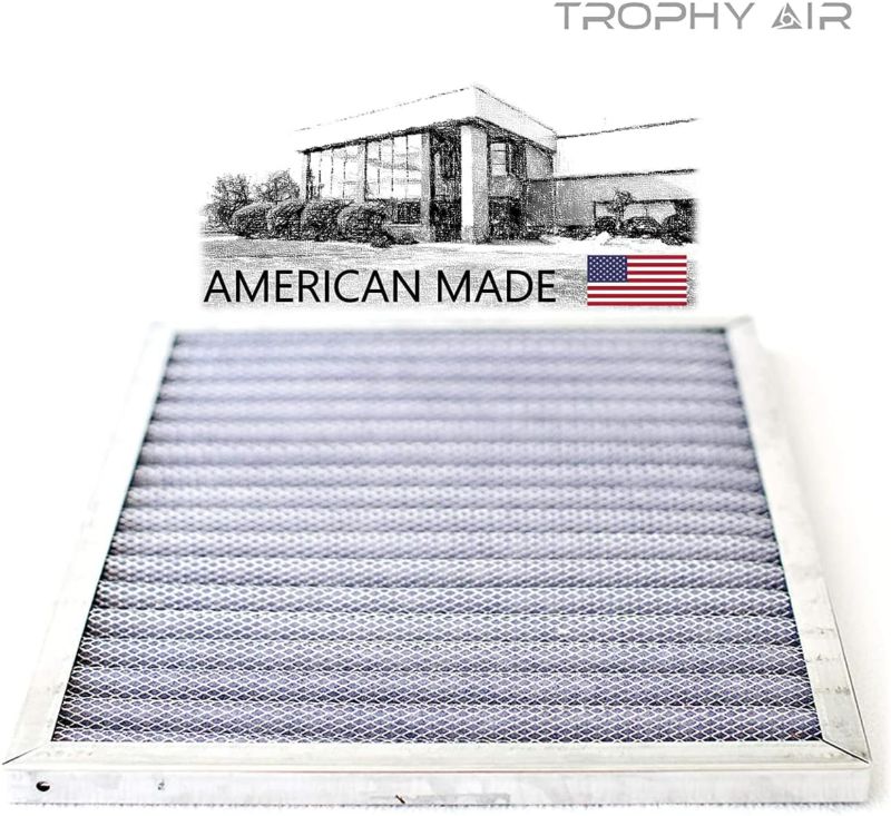 Photo 3 of 20x12x1 | Trophy Air | Merv 8 | Washable Furnace Filter | Lifetime HVAC & Furnace Air Filter | Washable | Superior particle-holding Ability | Premium Quality Aluminum

