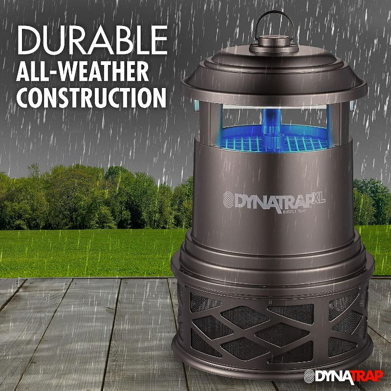 Photo 2 of DynaTrap Large Mosquito & Flying Insect Trap – Kills Mosquitoes, Flies, Wasps, Gnats, & Other Flying Insects – Protects up to 1 Acre
