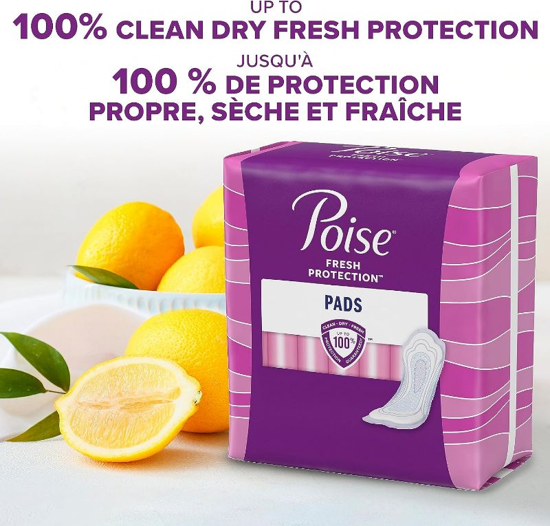 Photo 3 of POISE ULTIMATE ABSORBENCY PADS - LONG LENGTH PACK of 27
