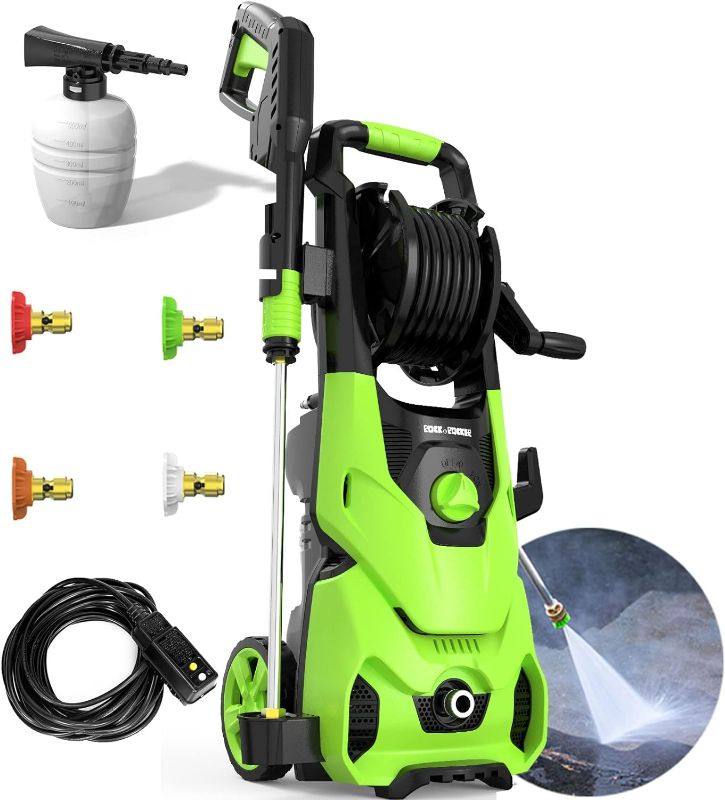 Photo 1 of Portable Electric Pressure Washer, 2150 Max PSI 2.6 GPM Power Washer Car Washer Machine with Adjustable Nozzle
