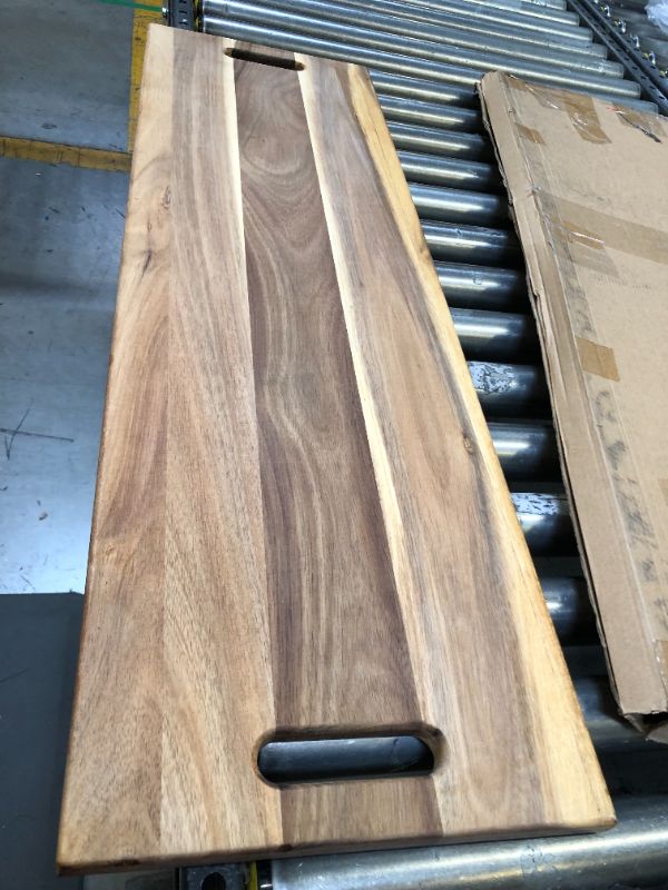 Photo 2 of Charcuterie Boards Extra Large?36.6 * 11.6Iin??Extra Large Charcuterie Board?Extra Large Wooden Cutting Board