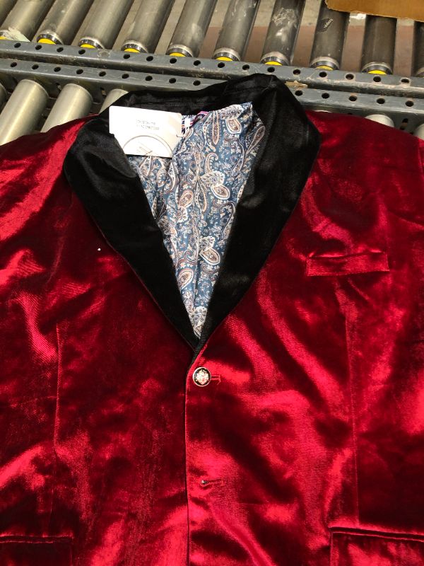 Photo 2 of 3XL RED JACKET SUEDE COAT 