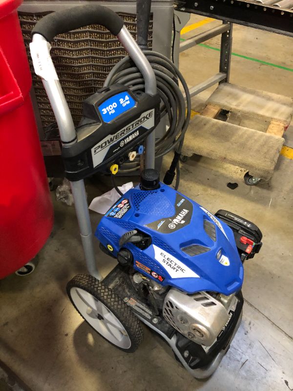 Photo 1 of 3100 PSI ELECTRIC START PRESSURE WASHER 2.4GPM
