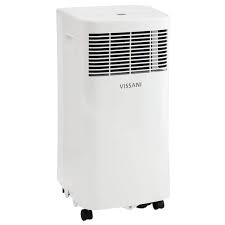 Photo 1 of 5,000 BTU 115-Volt Portable Air Conditioner with Dehumidifier Mode and Remote in White
