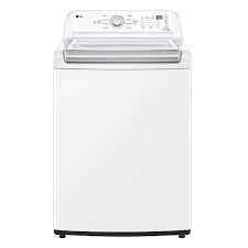 Photo 1 of 4.8 Cu. Ft. Top Load Washr in White with 4-Way Agitator and TurboDrum Technology
