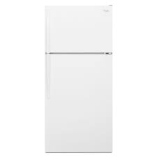 Photo 1 of Whirlpool 14.3-cu ft Top-Freezer Refrigerator (White)
