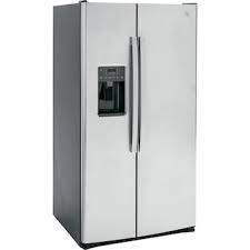 Photo 1 of GE 25.3-cu ft Side-by-Side Refrigerator with Ice Maker (Stainless Steel)
