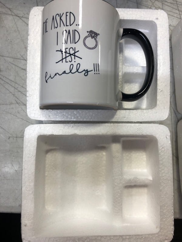 Photo 2 of  11oz Black/White Mug