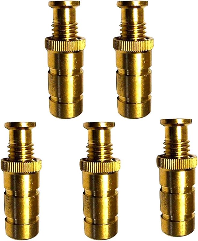 Photo 1 of 
Pool Cover Anchors Concrete and Pavers Deck - Universal Size Fits 3/4" Hole - Best for Pool Safety Cover Installation - Durable Brass Pool Cover Anchors and Head Screw Bolts (5 Pack)