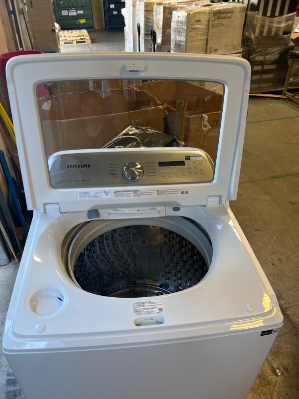 Photo 6 of 4.5 cu. ft. Top Load Washer with Impeller and Vibration Reduction in White