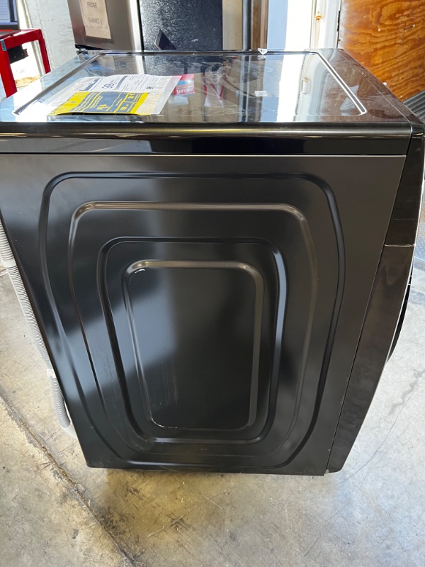 Photo 7 of 4.5 cu. ft. High-Efficiency Front Load Washer with Self-Clean+ in Brushed Black