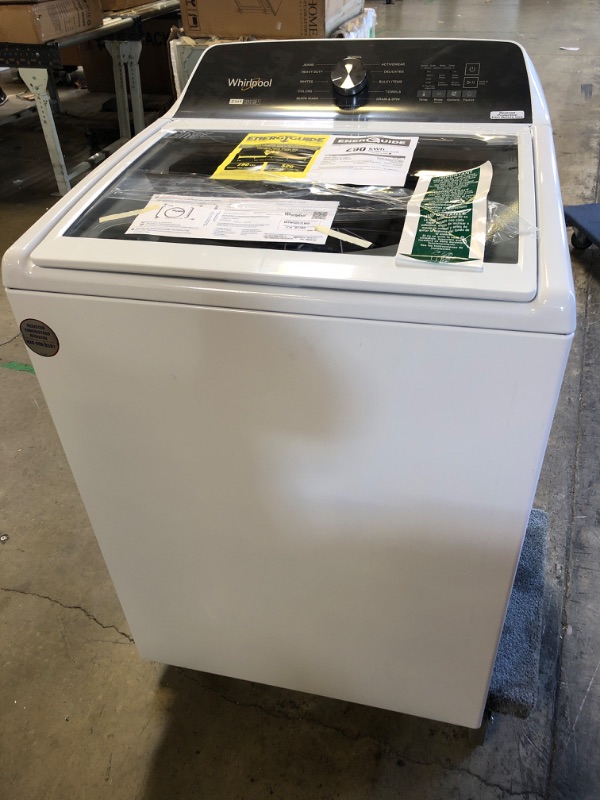 Photo 7 of Whirlpool 4.7 - 4.8 cu. ft. Top Load Washer with 2 in 1 Removable Agitator in White