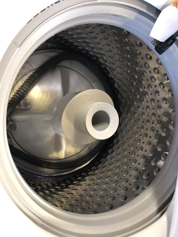 Photo 2 of GE 4.2 cu. ft. White Top Load Washer with Agitator
