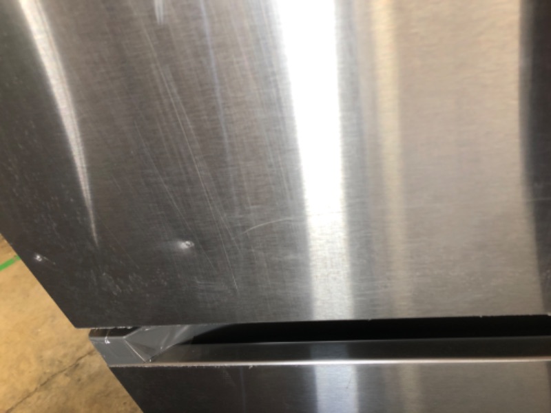 Photo 5 of Samsung 22 cu. ft. 3-Door French Door Smart Refrigerator with Water Dispenser in Fingerprint Resistant Stainless Steel
