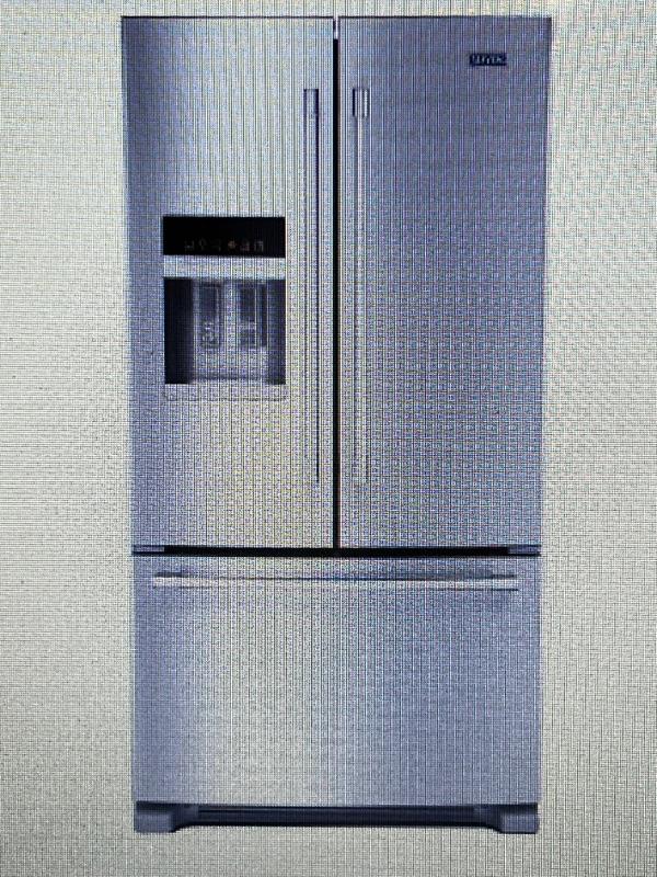 Photo 1 of Maytag 24.7-cu ft French Door Refrigerator with Ice Maker (Fingerprint Resistant Stainless Steel) ENERGY STAR