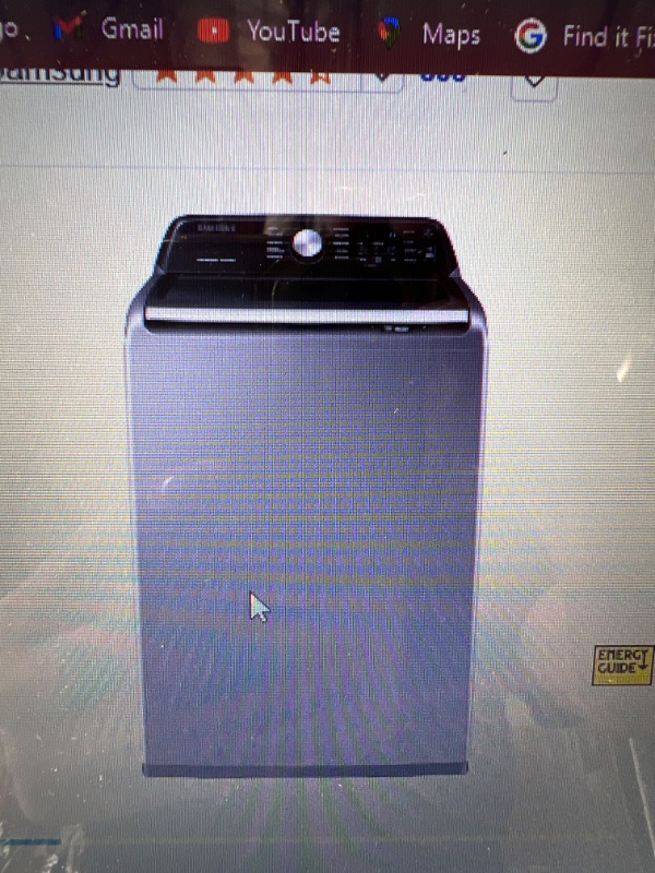 Photo 1 of Samsung 4.4-cu ft High Efficiency Agitator Top-Load Washer(Platinum)