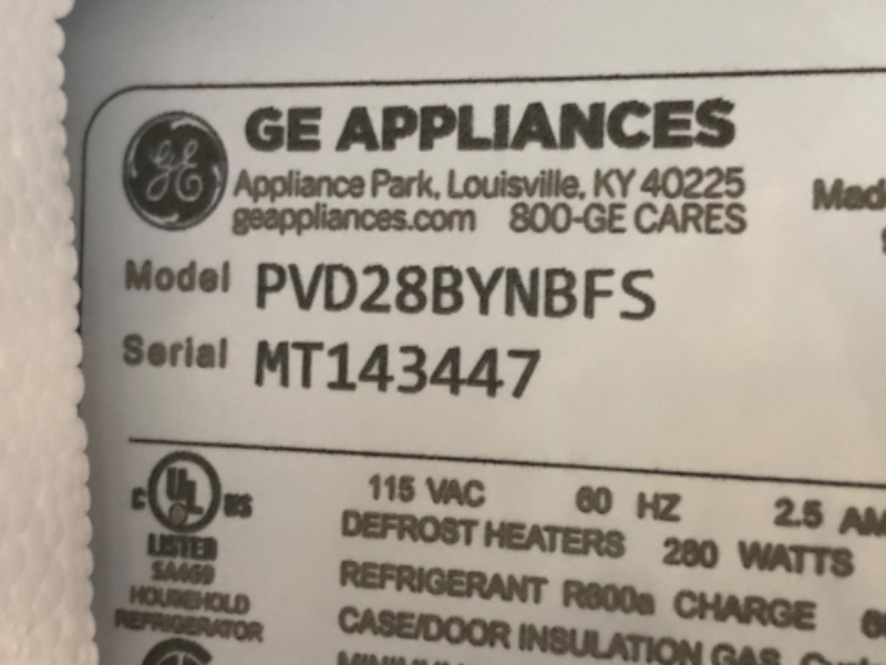 Photo 3 of GE Profile 27.9-cu ft 4-Door Smart French Door Refrigerator with Ice Maker and Door within Door (Fingerprint-resistant Stainless Steel) ENERGY STAR
