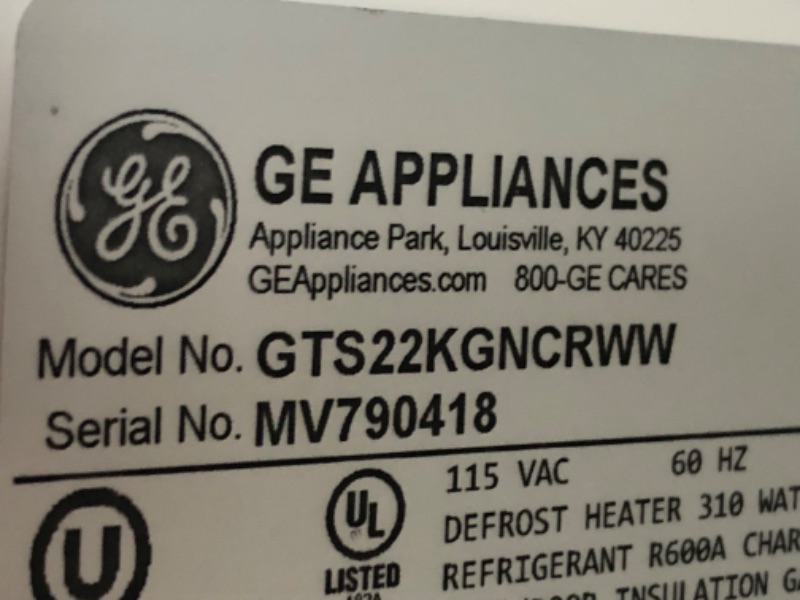 Photo 4 of GE® 21.9 Cu. Ft. Top-Freezer Refrigerator
