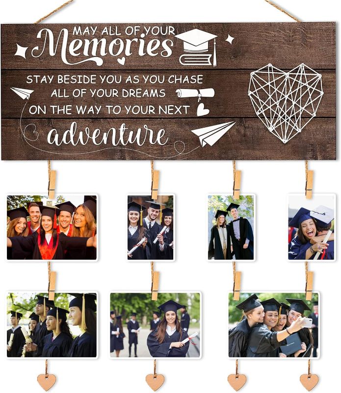 Photo 1 of Graduation Gifts for Her Him 2023 Photo Frame, College High School Graduation Gifts, Cool Graduation Gifts for Daughter, Sister, Brother, Friend, Nurse, Inspirational Graduation Picture Frame
