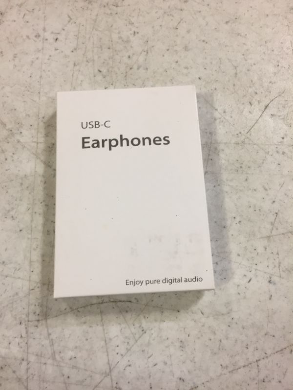 Photo 1 of USB C Earbuds,ivoros Type-C Headphone in-Ear Earphone HiFi Stereo Headset with Mic/Volume Control,Work for Samsung Note 20/10/S21/S20/FE/+/Ultra/Plus,iPad Pro/Air 4,Google Pixel 5/4/3/2/XL-Black