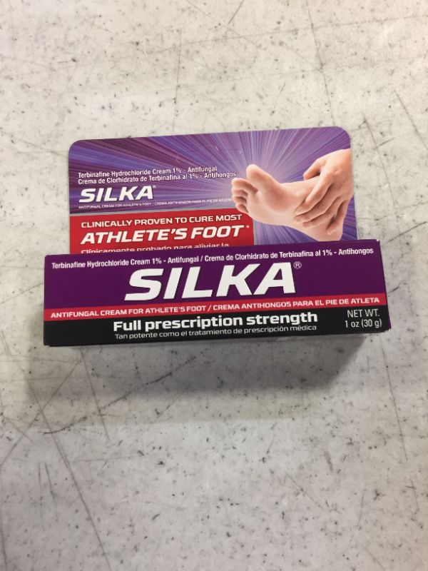 Photo 2 of SILKA Anti-Fungal Cream, Clinical Anti-Fungus Foot Treatment, Jock Itch & Ringworm Remedy, Maximum Strength, Fast-Acting Relief from Itching & Burning, 1 Oz