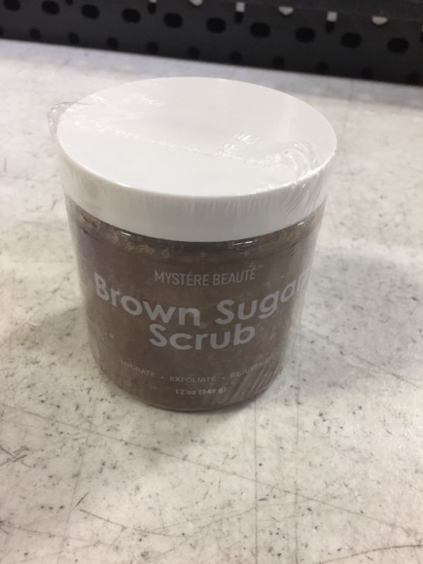 Photo 2 of Brown Sugar Body Scrub for Cellulite and Exfoliation - Natural Body Scrub - Reduces The Appearances of Cellulite, Stretch Marks, Acne, and Varicose Veins, 10 Ounces
