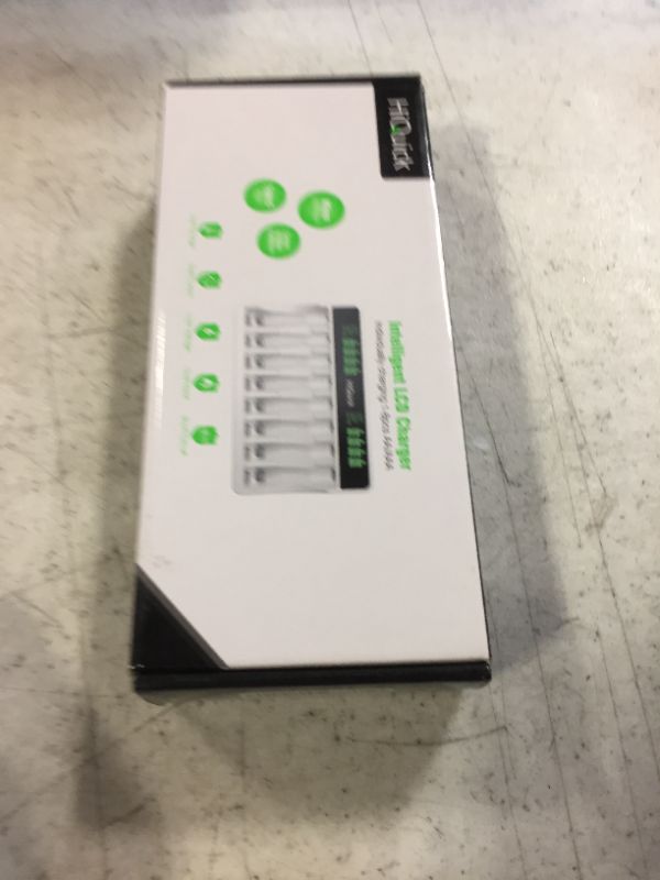 Photo 2 of POWEROWL AA AAA Battery Charger 8 Bay, Independent Slot, USB Fast Charging for Ni-MH Ni-CD Rechargeable Batteries
