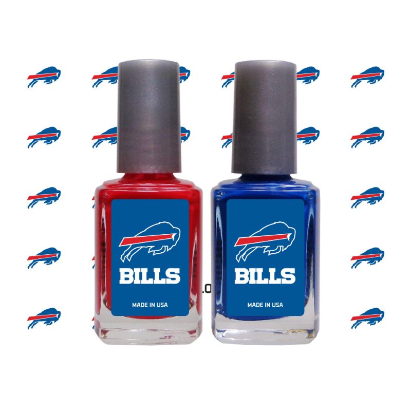 Photo 1 of 2 of- Worthy Promo NFL Buffalo Bills Nail Care Set, 4-Piece Set, Red, Blue
