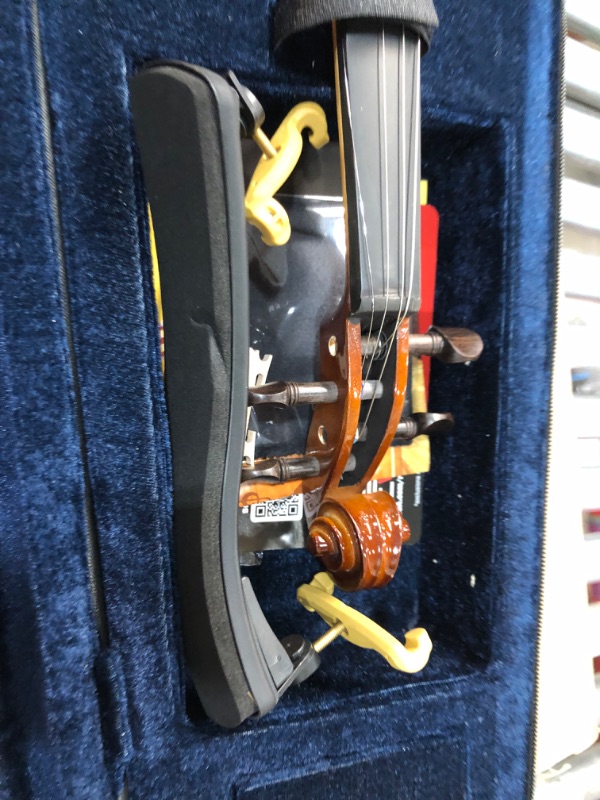 Photo 4 of  Violin for Beginners, Violins Kit for Student, Fiddle with Hard Case, 