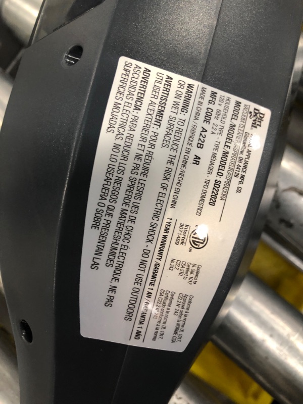 Photo 1 of Power Express Lite Corded Stick Vacuum Cleaner