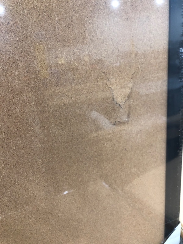 Photo 3 of **MINOR DAMAGE** U Brands Cork Bulletin Board, 23'' x 35'' (301U00-01)
