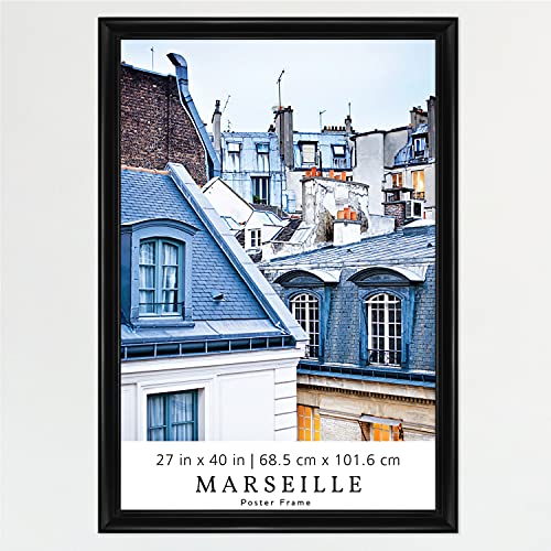 Photo 1 of **damaged corner, view photos**
MCS, Black Marseille Poster Frame, 27x40 Inch, 27 X 40
