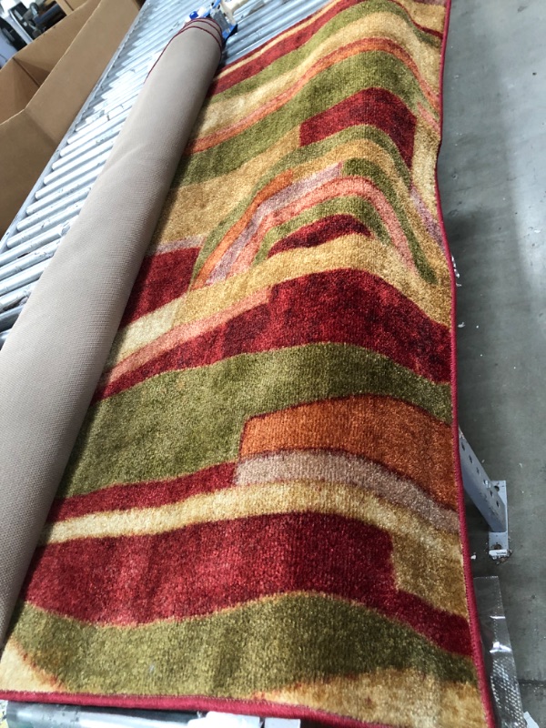 Photo 3 of **USED, NEEDS CLEANING**
Mohawk New Wave Picasso Area Rug - 5 X 8
