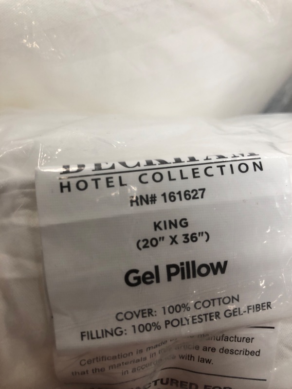 Photo 4 of 2-PACK GEL KING GEL PILLOWS 20 X 36